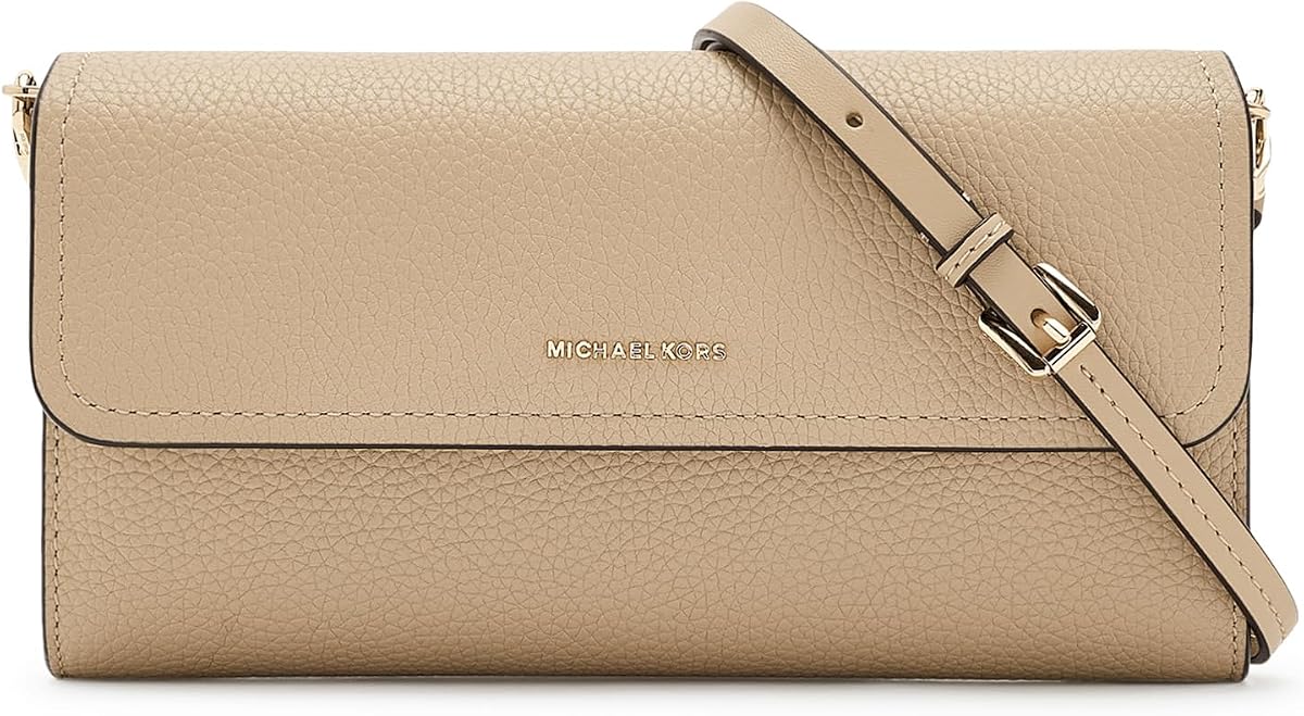 MICHAEL Michael Kors Jet Set - Bandolera pequeña para teléfono East West para mujer