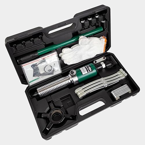 Miniatura 6 de Extractor de engranajes hidráulico, extractor hidráulico de capacidad máxima de 15 toneladas, separador de cubo de rodamiento de 2 o 3 mordazas,