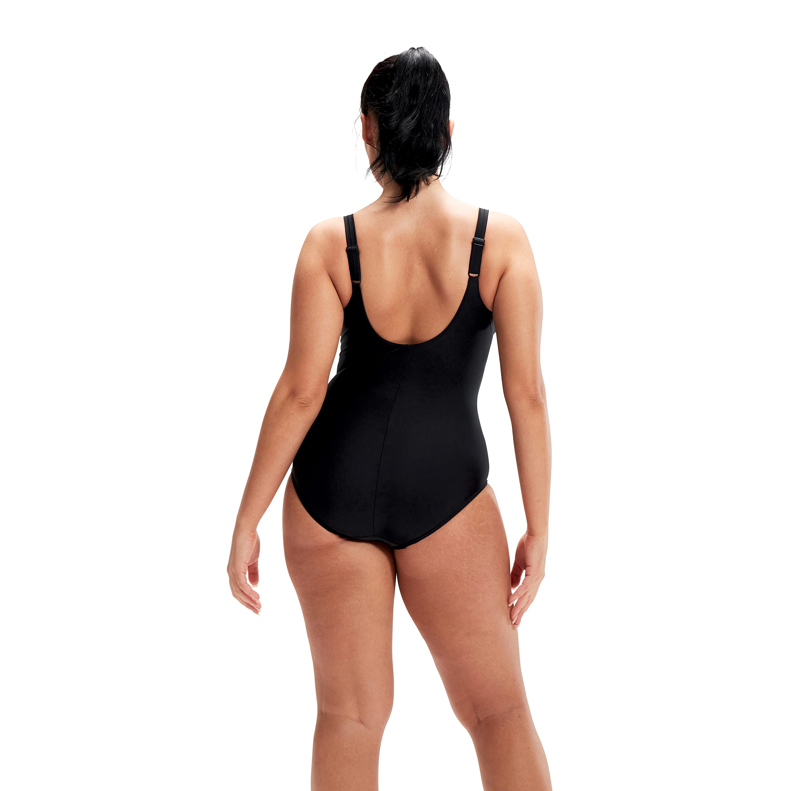 Speedo Brigitte Costume intero Donna, Nero, 42