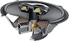 Parlantes coaxiales de 3 vías HERTZ Mille Pro Series MPX-6903 de 6x9 Pro Audio (Par) con rejillas 3