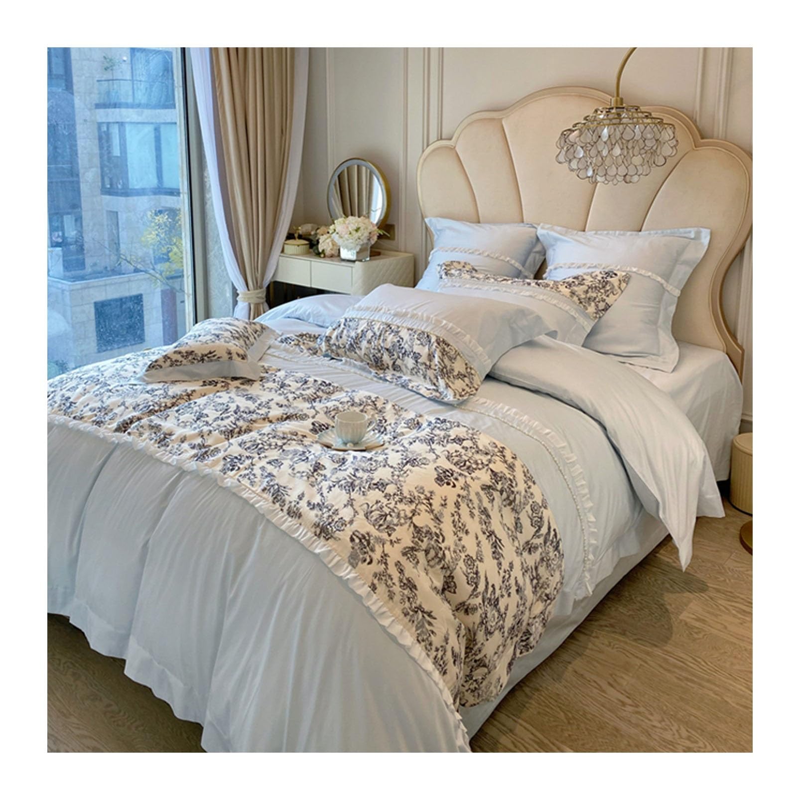 Housse de couette en coton lavé idéale pour des nuits douces et sereines
