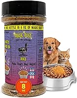 Vista 12 de Wild Meadow Farms - Magic Dust - Decoración de carne seca de pavo con una sola proteína para perros y gatos, mejora el sabor y eleva la emoción