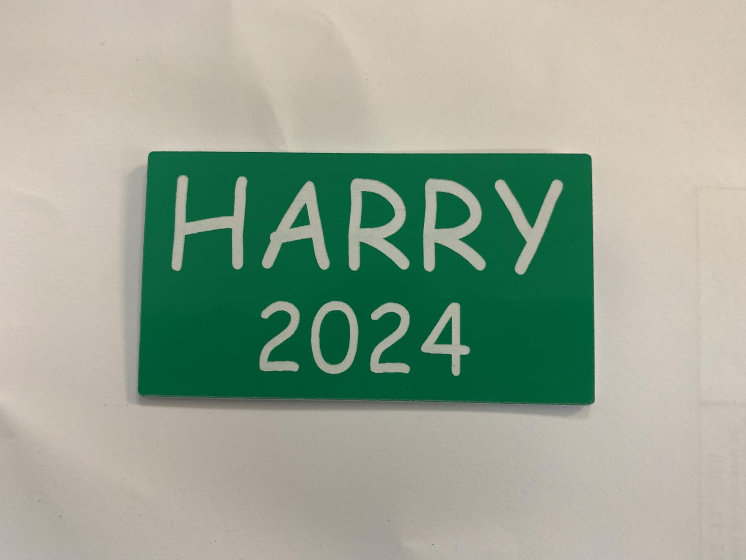 Fsss Ltd Green Engraved Number Plates For Childrens Little Tikes Cozy Coupe Ride On Toys **Add Your Text*Plate (Green)