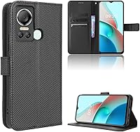 Vista 114 de Case for Honor X7a - Funda de piel sintética con tapa para Honor X7a RKY-LX2, color marrón