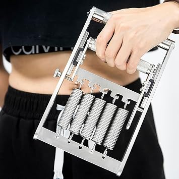 Hand Grip Strengthener,330Lbs/150kg Adjustable Hand Gripper with 5 Springs, 304 Stainless Steel, No-Slip Handle, Hand Strength Trainer for Forearms,for Beginners to Professionals