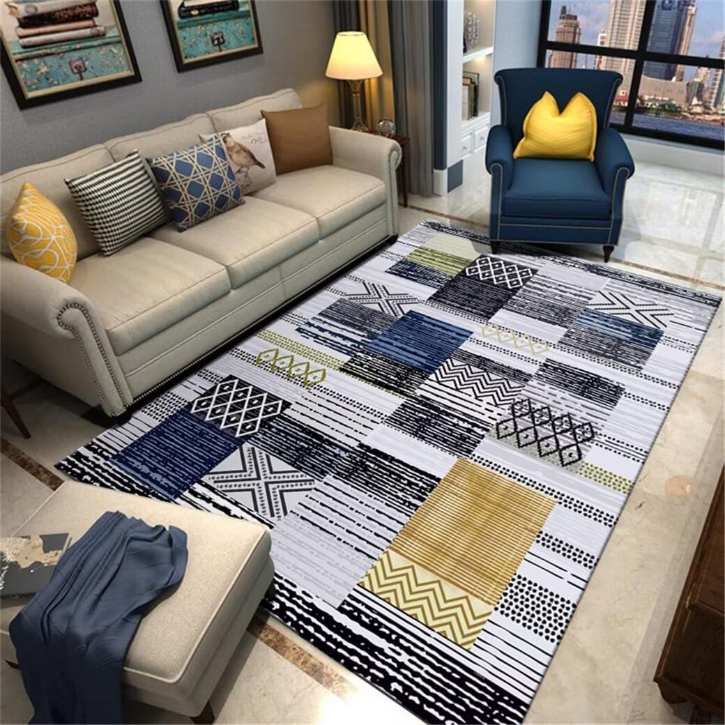 DJHWWD Alfombra Niños Habitacion Alfombra Gris para Sala De Estar, Alfombra Rectangular para Dormitorio, Resistente Al Desgaste Alfombras Infantiles Grandes Rug Gris 200X300Cm 6Ft 6.7''X9Ft 10.1''