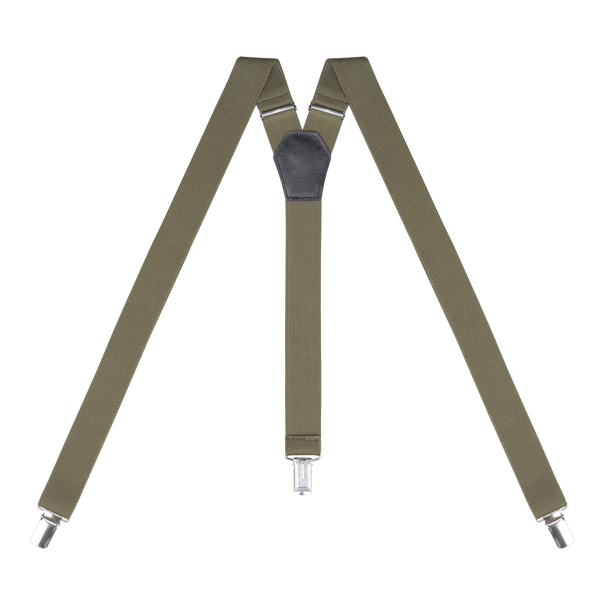 Womens Suspenders – Y Back Style – 1" Width - Comfortably Adjustable Elastic Straps and Metal Clips