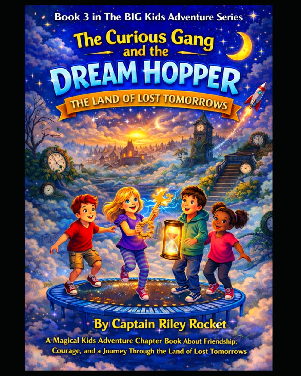 Tjhe Curious Gang and the Dream Hopper - The Land of Lost Tomorrows: A Magical Kids Adventure Chapter Book About Friendship, Courage, and a Journey ... Tomorrows (The Big Kids Adventure Series)