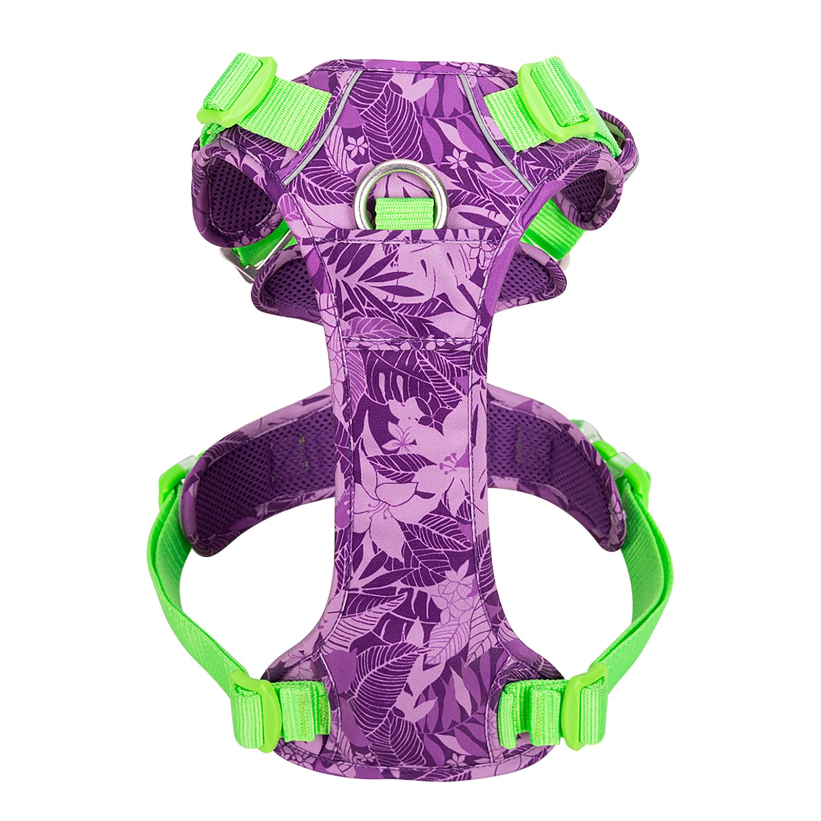 Pettorina Regolabile Per Cani SLA290 – Collare Comfort In Nylon Viola – Taglia S (35-50 Cm)
