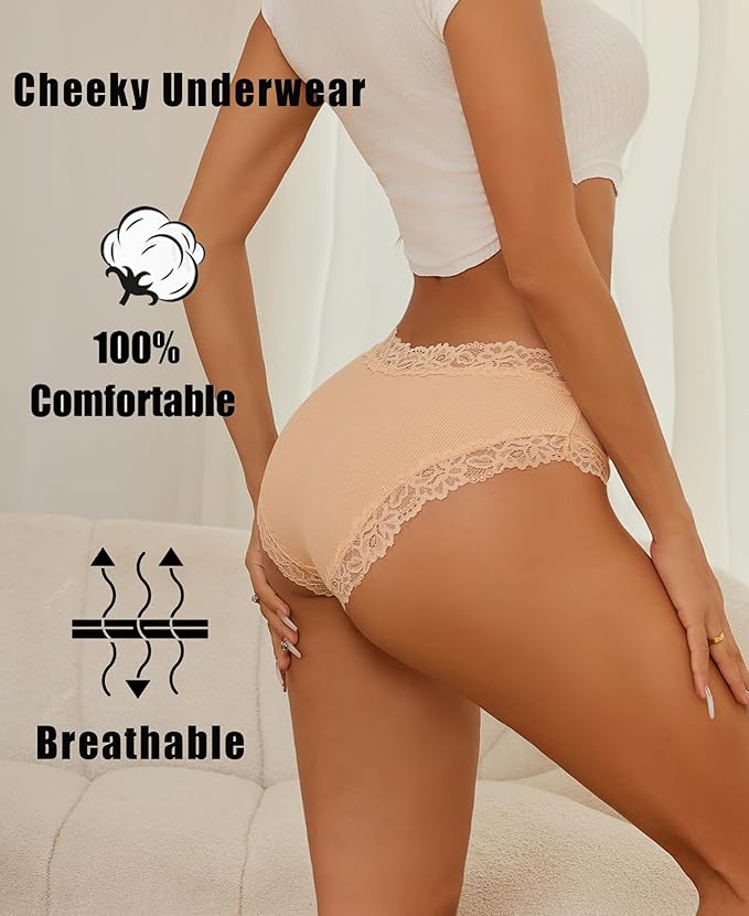 Comfort Fit Ladies Hipster Panties