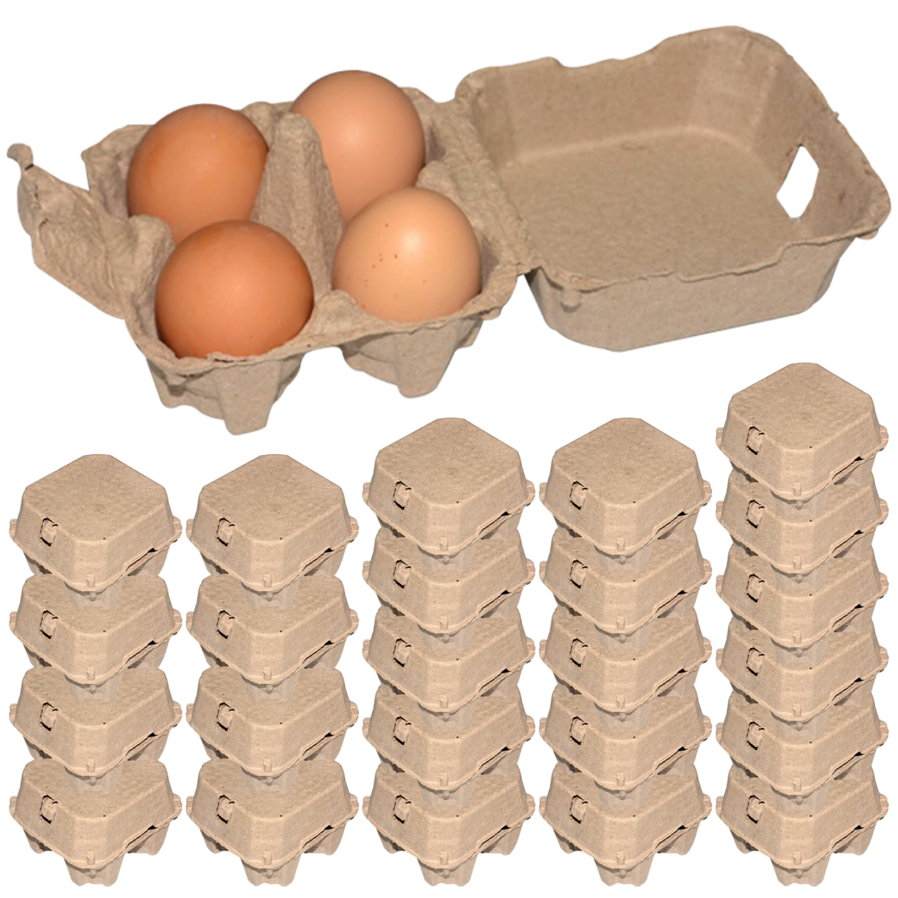 Cartones para huevos de pato: soluciona el espacio con estas 25 cajas de pulpa apilables