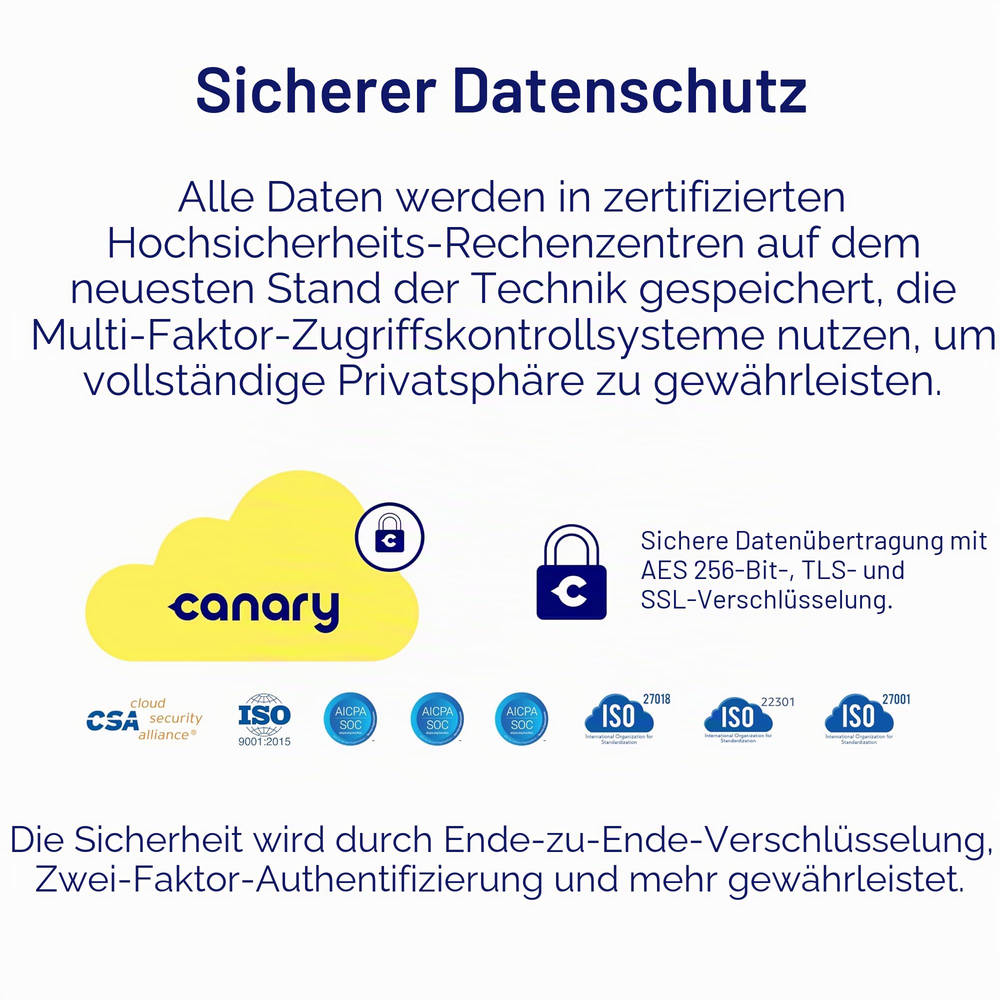 Canary Pro Überwachungskamera 1080p HD WiFi IP, 24/7 Live-Übertragung, Sirene, Raumklima-Überwachung, Bewegungsmelder, 2-Wege-Audio, Nachtsicht, 10x Zoom, Alexa & Google Assistant Integration und mehr