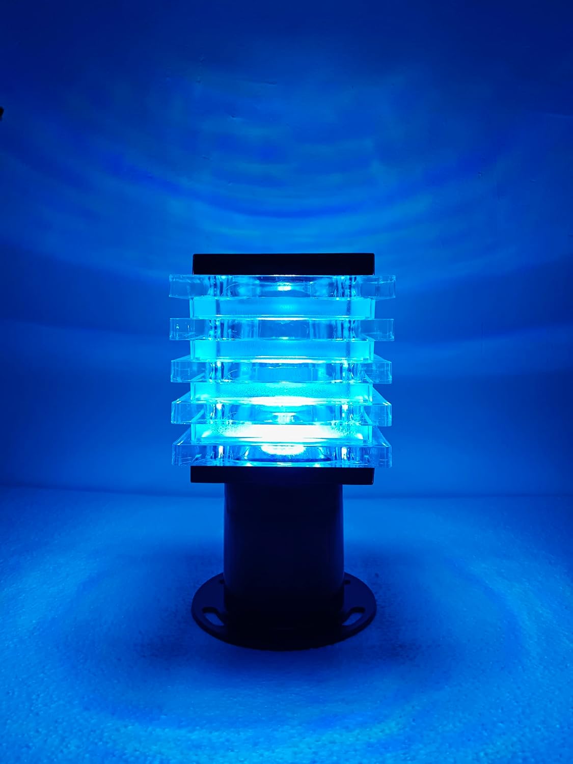 KrefihR 7 Light Colour LED Gate Light for Outdoor Lamp/Gate Light/Pole