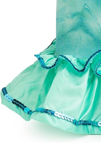 Miniatura 3 de Pequeñas Aventuras Princesas vestidas a juego Disfraz para muñecas (Varias de princesas disponibles), talla única , Mermaid