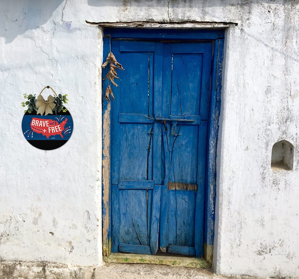 Holzschild Zum 4. Juli, Gedenktag, Unabhängigkeitstag, image size:1000x932