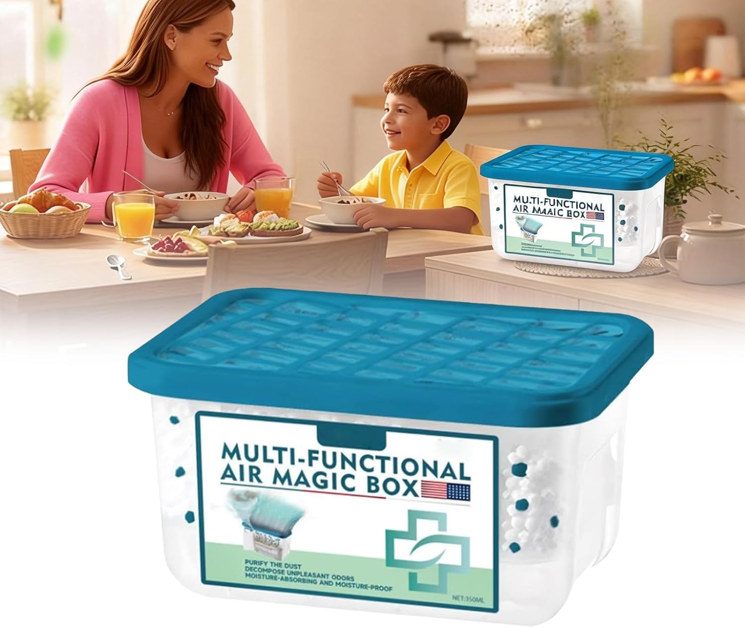 Indoor Air Purification Dust Removal Magic Box, Multi Functional, Vacuum, for Any Room (02)