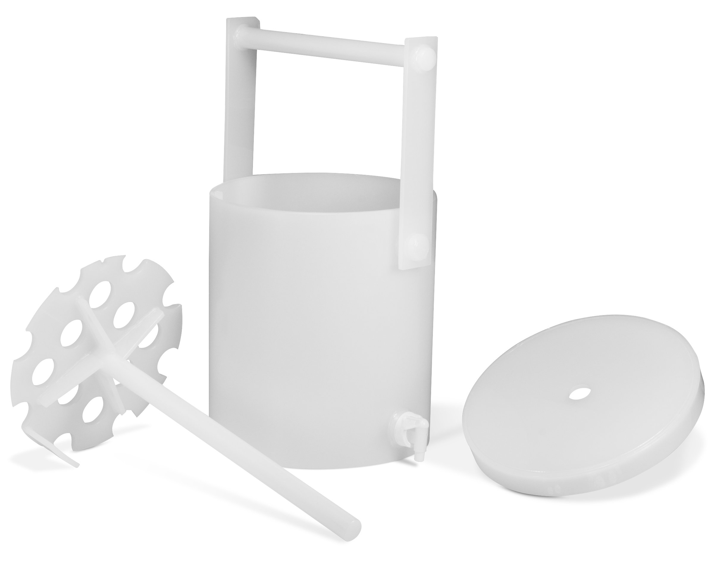 SP Bel-Art Plastic Churn Sample Splitter; 14 Liter, 10½ in. D x 12 in. H (F37805-0014)