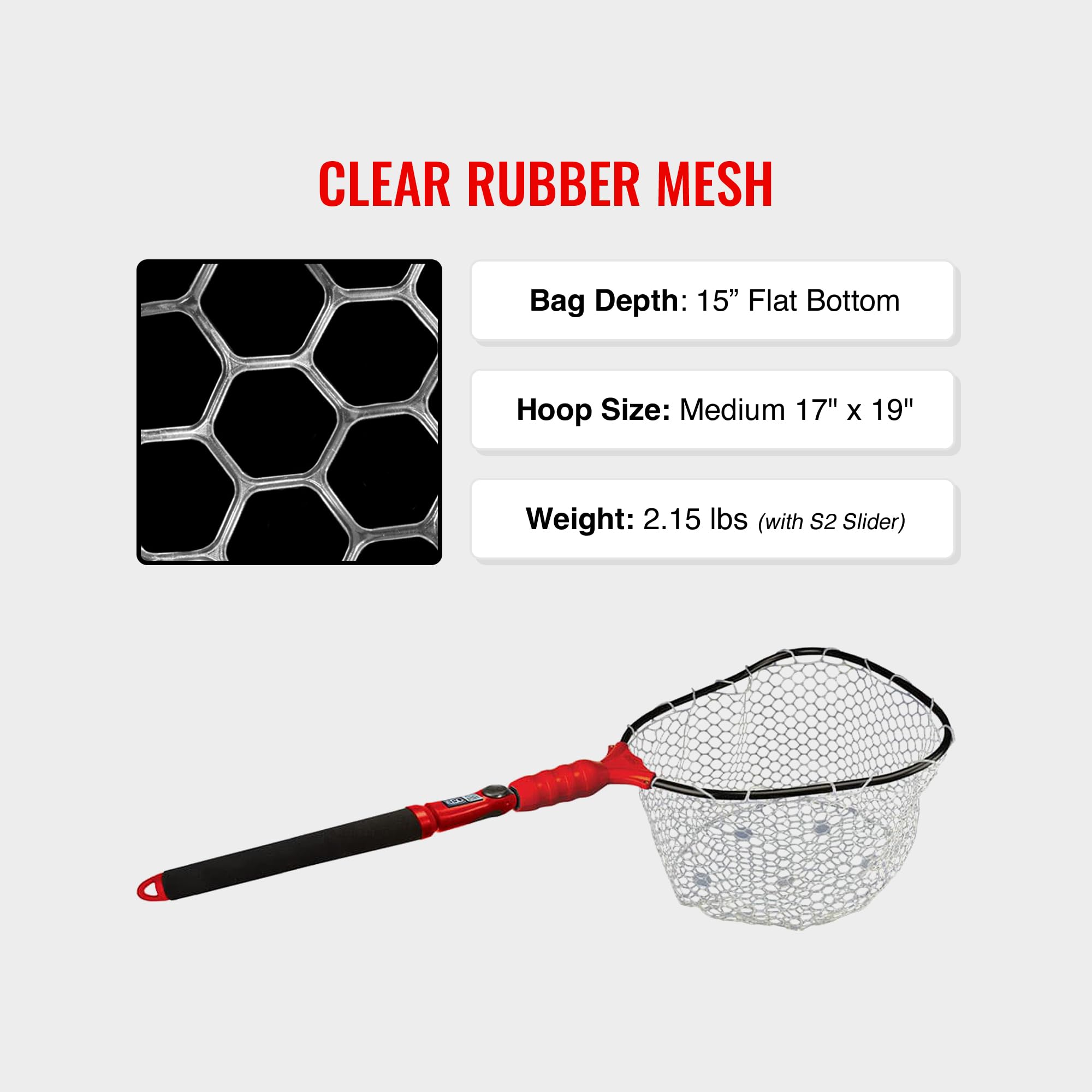 EGO S2 Slider Fishing Net Handle