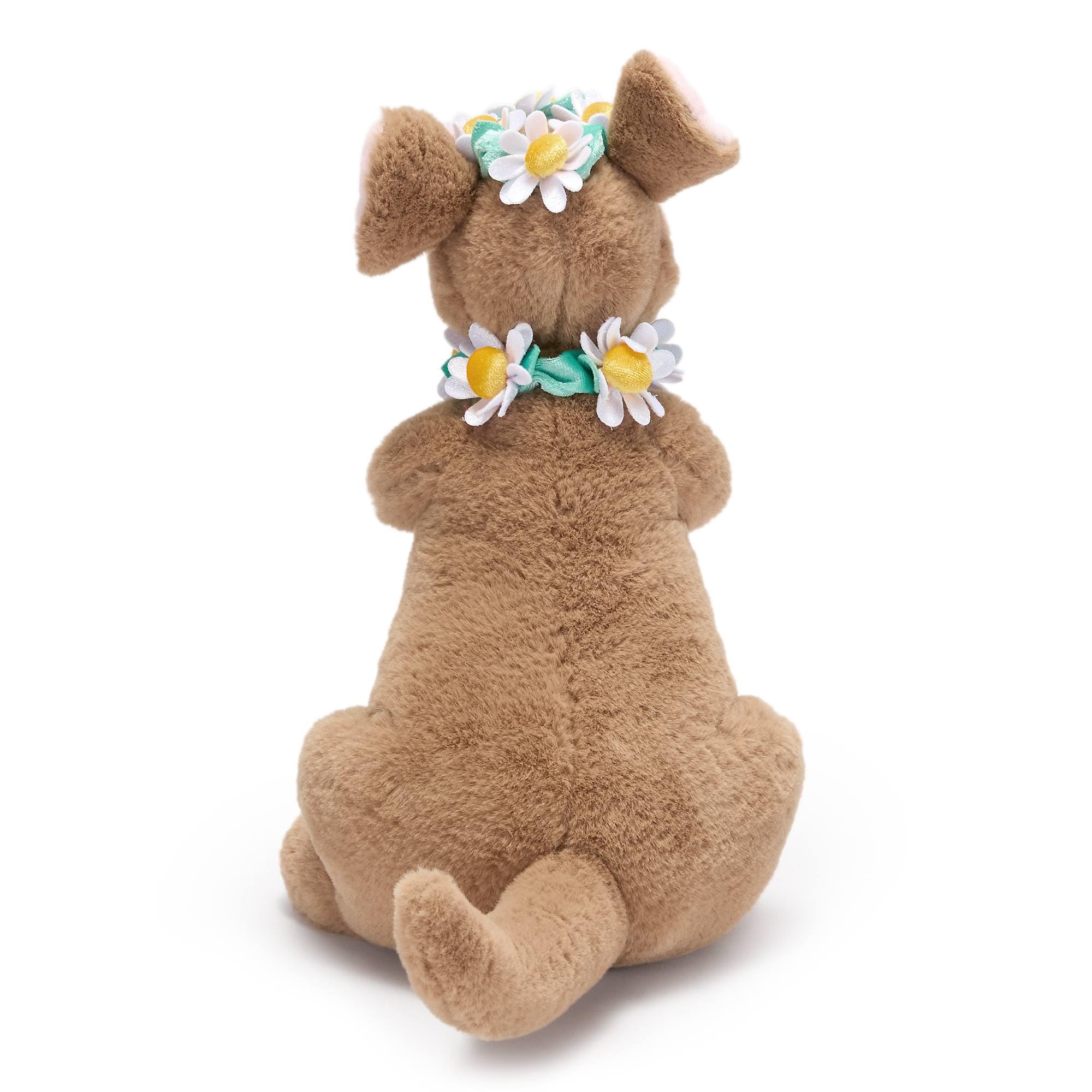 Disney Store Official - Winnie Puuh - Kanga und Ruh - Sonderedition im Blumen-Look - Mittelgroßes Kuscheltier - Plüschtier zum Sammeln - 18 cm