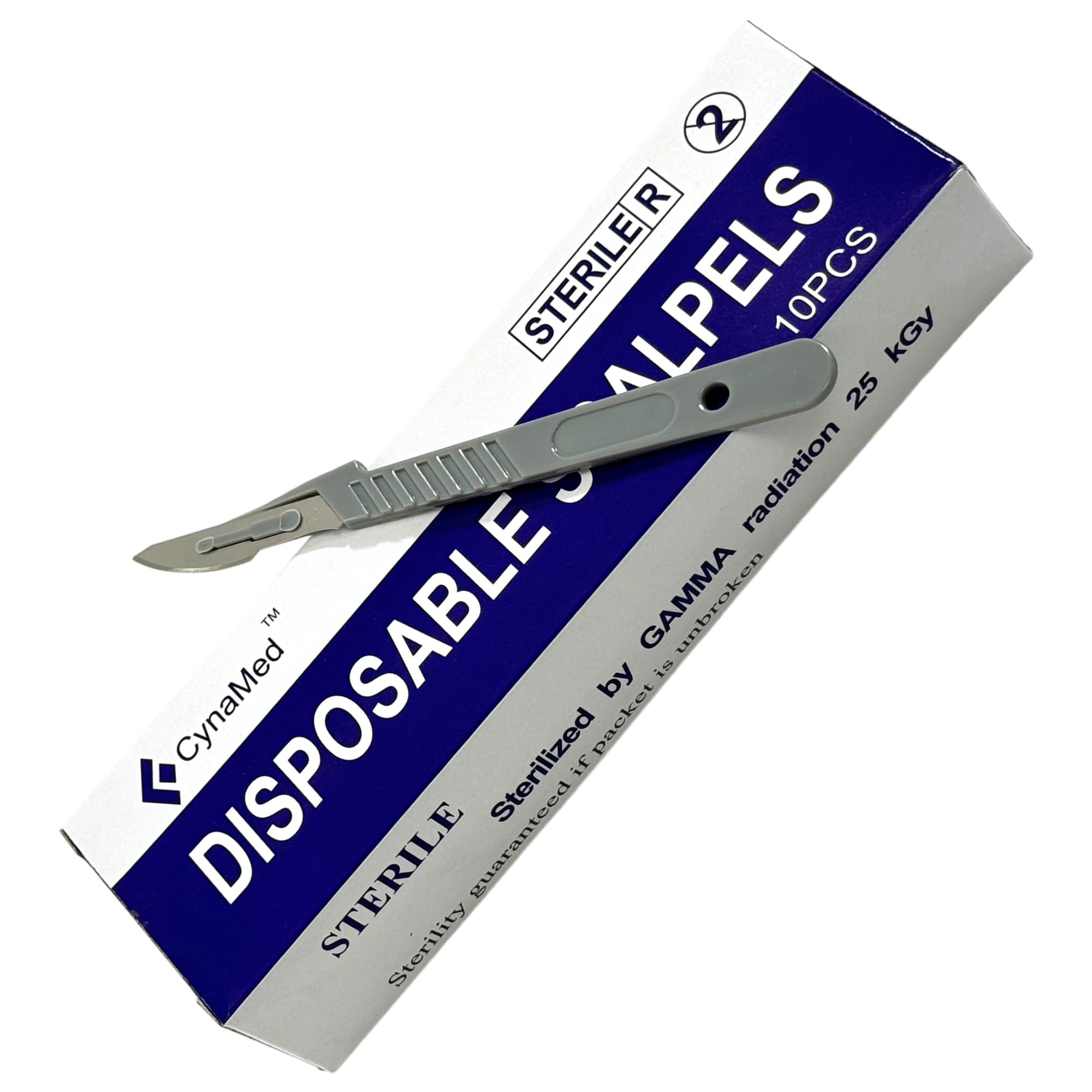 Disposable Sterile Scalpels (10 Pack) - Size #10 High Carbon Steel Blades with Plastic Handle for Dermaplaning, Crafts, Podiatry, Wood Model Making, Mycology, Plant Cutting,Dissecting & More (#23) — Amazon image 7