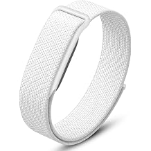 DADO Stretch Nylon Loop Band Compatible with Google Fitbit Air, Soft Breathable Woven Sport Strap, Adjustable Elastic Replacement Wristband for Men & Women