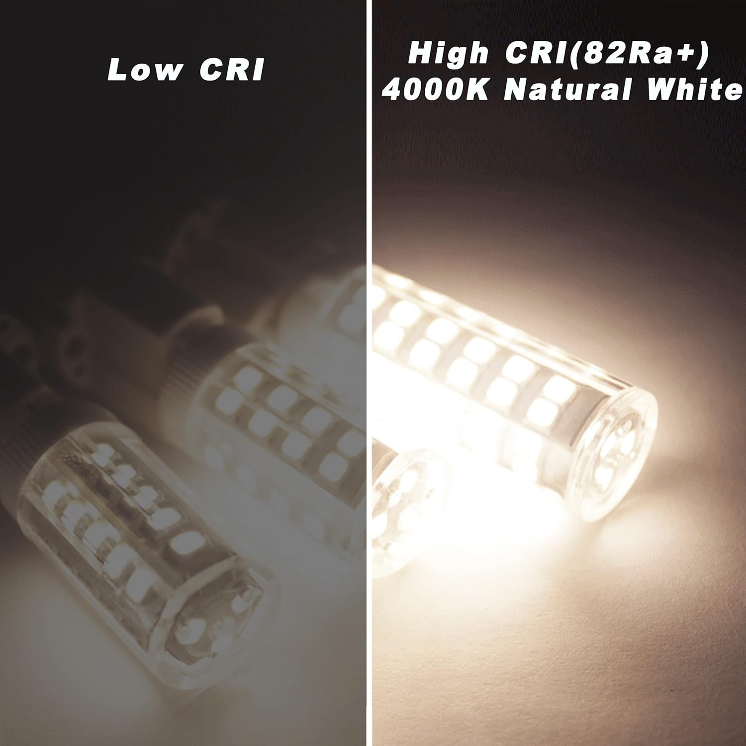 ALIDE E12 60W 4000k C7 Led Candelabra Light Bulbs Replacement, Small Base E12 6W LED Bulbs T6 Natural White 110V 120V for Ceiling Fan Chandelier Lighting,550lm,Non-dimmable 10Pack