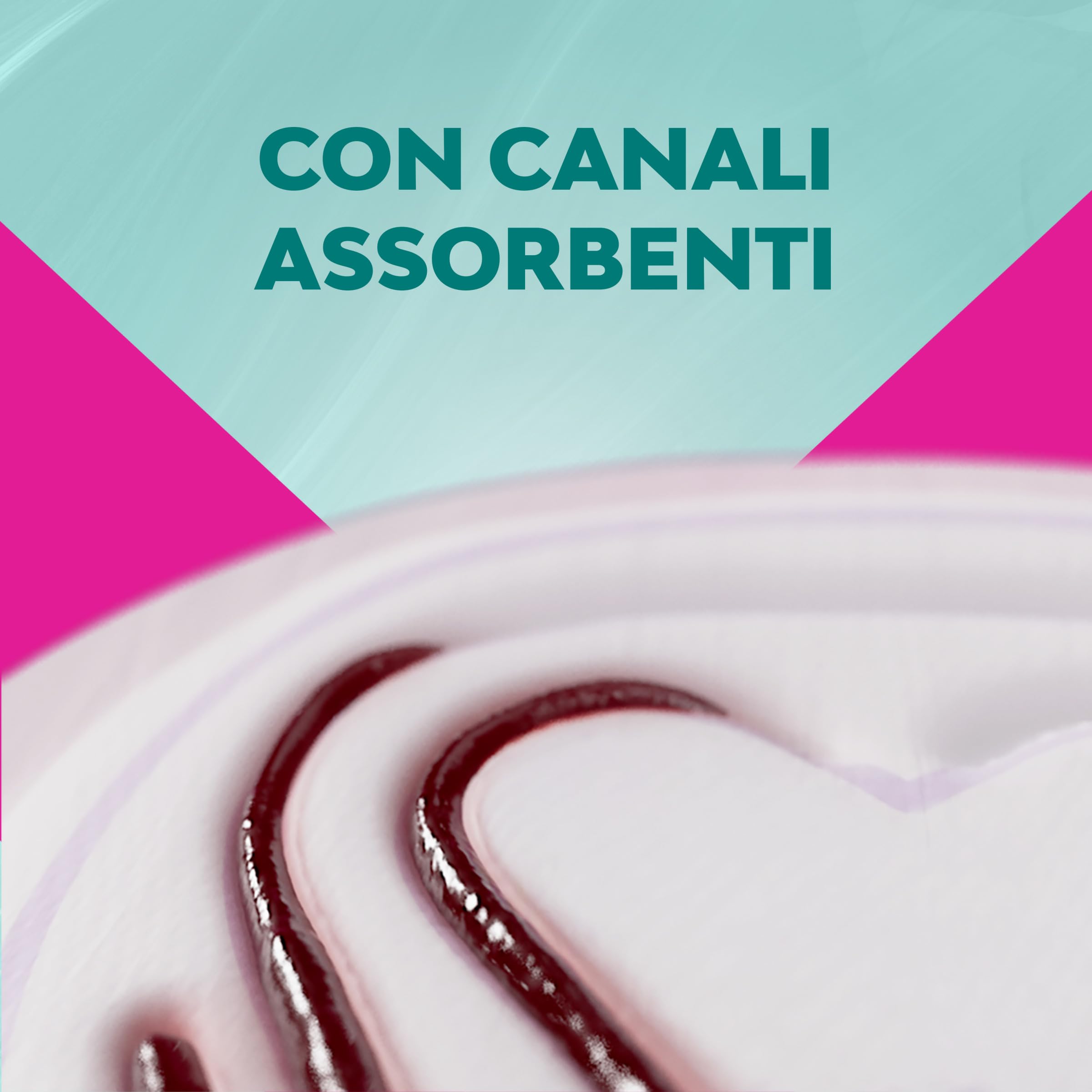 Nuvenia, Assorbente Pure Sensitive Ultra Notte con Ali, Assorbenti per Flusso Abbondante, Confezione da 48 Assorbenti
