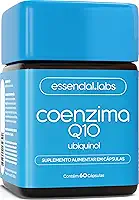 COENZIMA Q10 UBIQUINOL 100mg POR CÁPSULA – 60 CÁPSULAS – FÓRMULA POTENTE COM 100% DE PUREZA