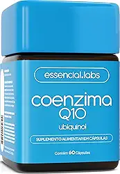 COENZIMA Q10 UBIQUINOL 100mg POR CÁPSULA – 60 CÁPSULAS – FÓRMULA POTENTE COM 100% DE PUREZA