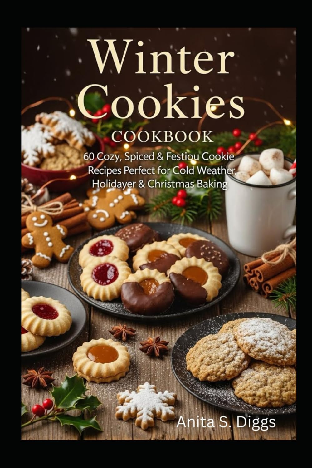 Winter Cookies Cookbook: 60 Cozy, Spiced & Festive Cookie Recipes Perfect for Cold Weather, Holidays & Christmas Baking