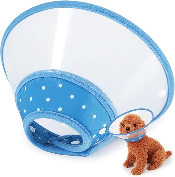 Vivifying Small Dog Cone, Adjustable 5.78in Pet Cone