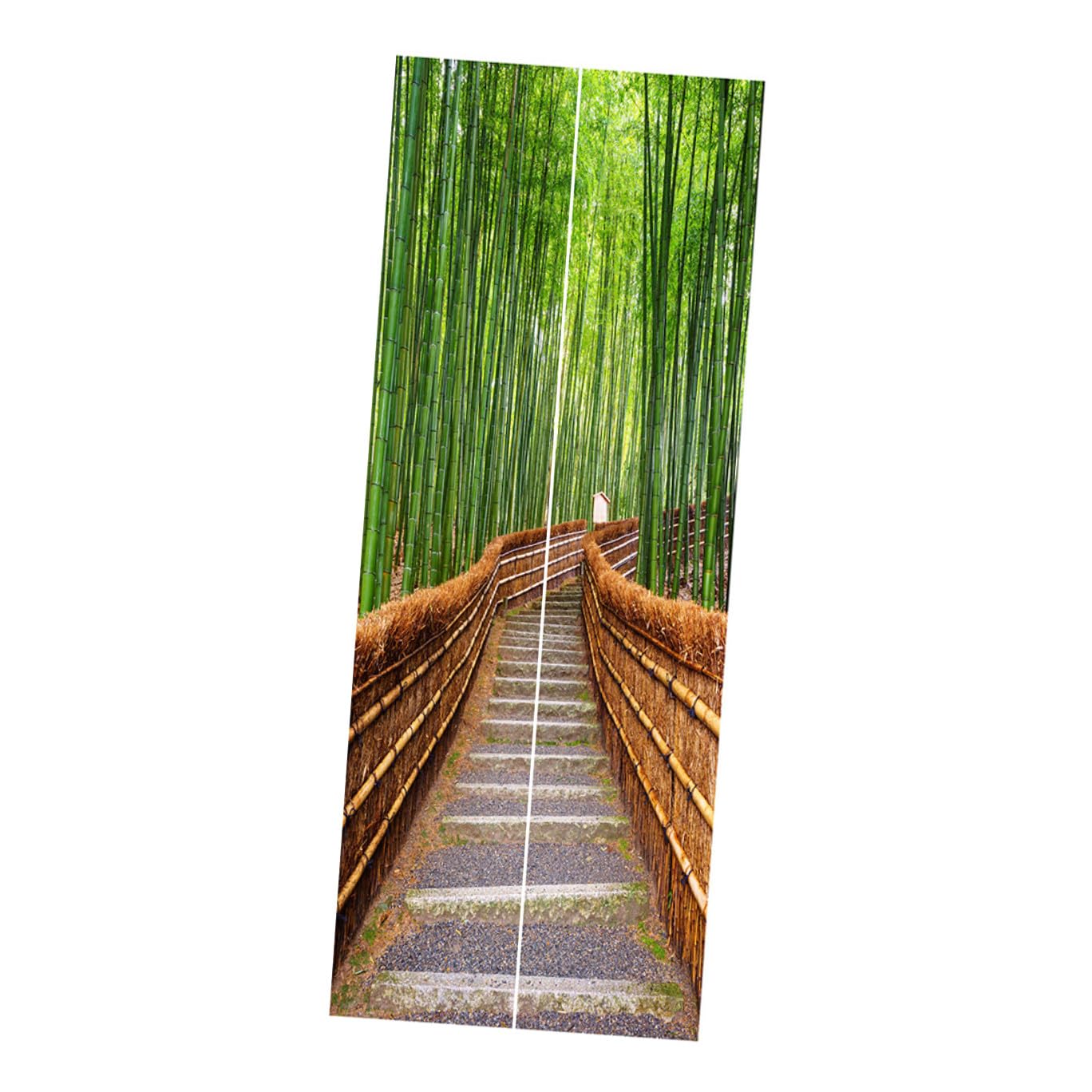 Autocollant de porte en PVC pour masquer les imperfections de mur