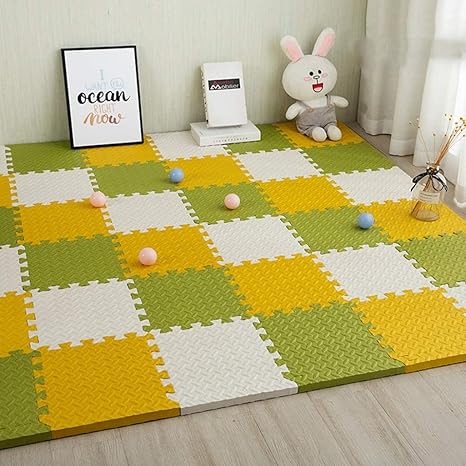 Amazon ジョイントマット60cm 30cm 厚手 抗菌 マット カラー 厚み 1cm 2 5cm パズルマット 防音 床暖房対応 衝撃吸収 滑り止め キズ防止 防水 お手入れ簡単 Eva カラフル 夏 冬 こども部屋 60 60 1 2cm 12 脱衣所 寝室 カーペット ジョイントマット オンライン通販