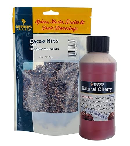 Home Brew Ohio paquete de sabor, cereza cubierta de chocolate, para la elaboración en casa