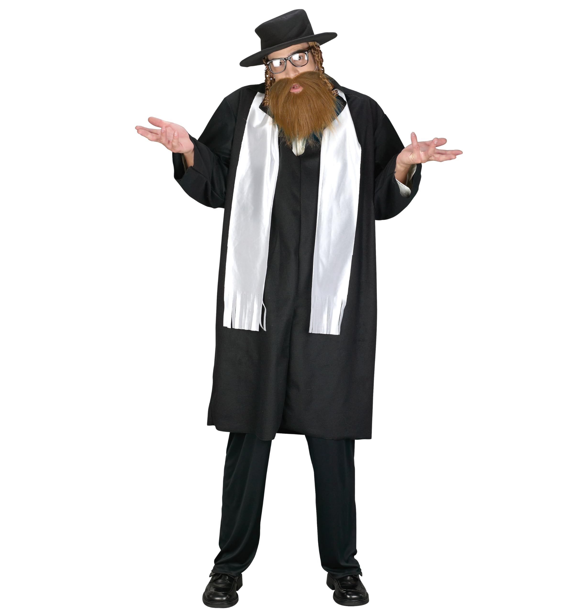 FunWorld Men's Adult Rabbi Costume