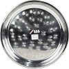Stainless Steel Round Serving Platter Silver Tray With Dishwasher Safe Service Plate - 30cm Thali Dish