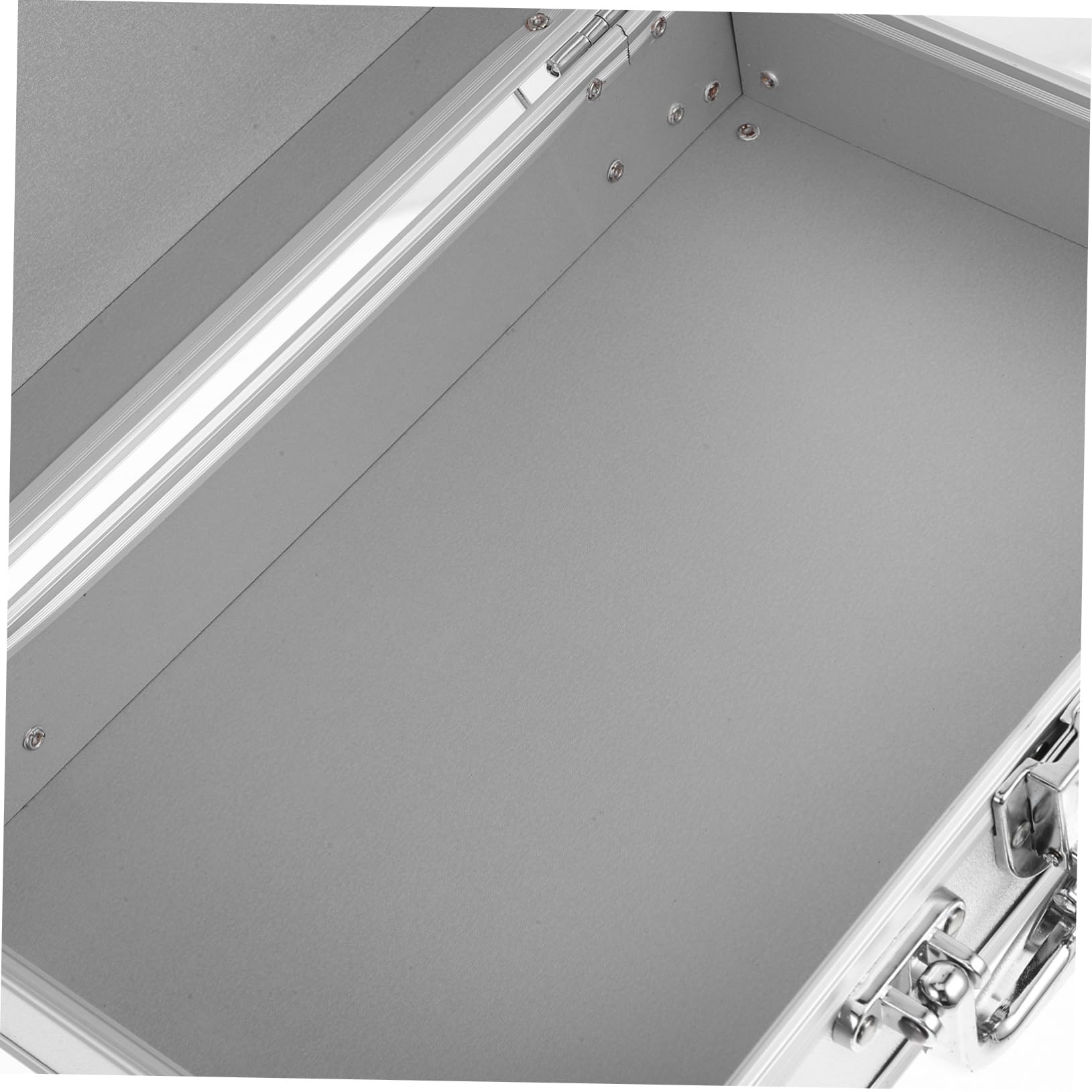 Angoily Valigia Portautensili Argento con Design Ergonomico in Lega di Alluminio Cassetta per Attrezzi e Uso Versatile Colore Casuale Pratica per Casa e Ufficio