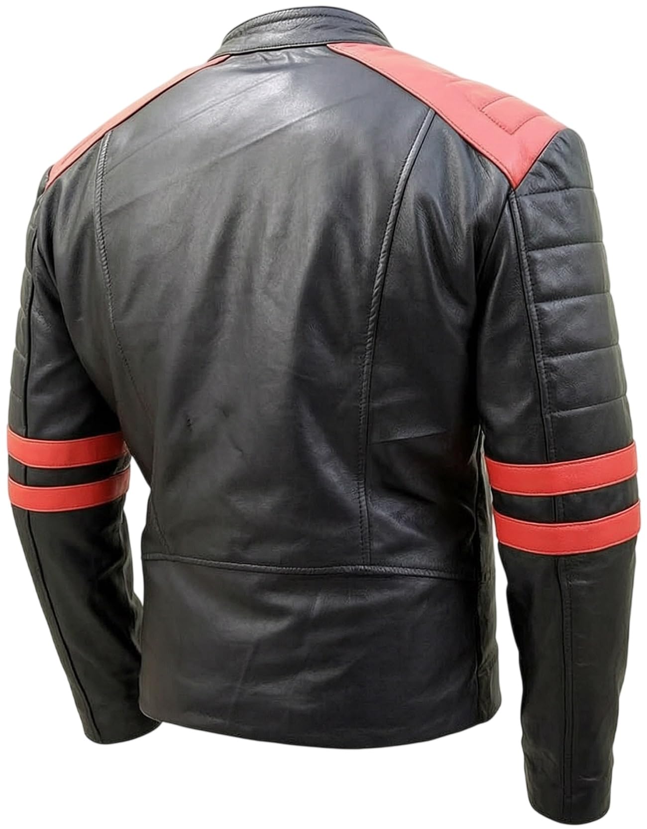 Chaqueta Brando de cuero negro de alta calidad para hombre, estilo motocicleta, ropa de abrigo inspirada en la icónica película de lucha