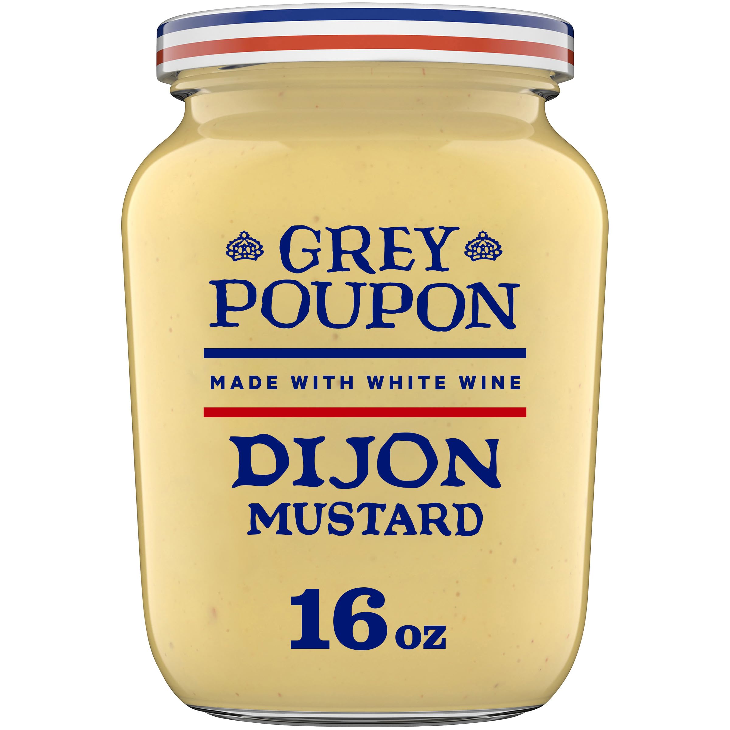 Grey Poupon Dijon Mustard (16 oz Jar)