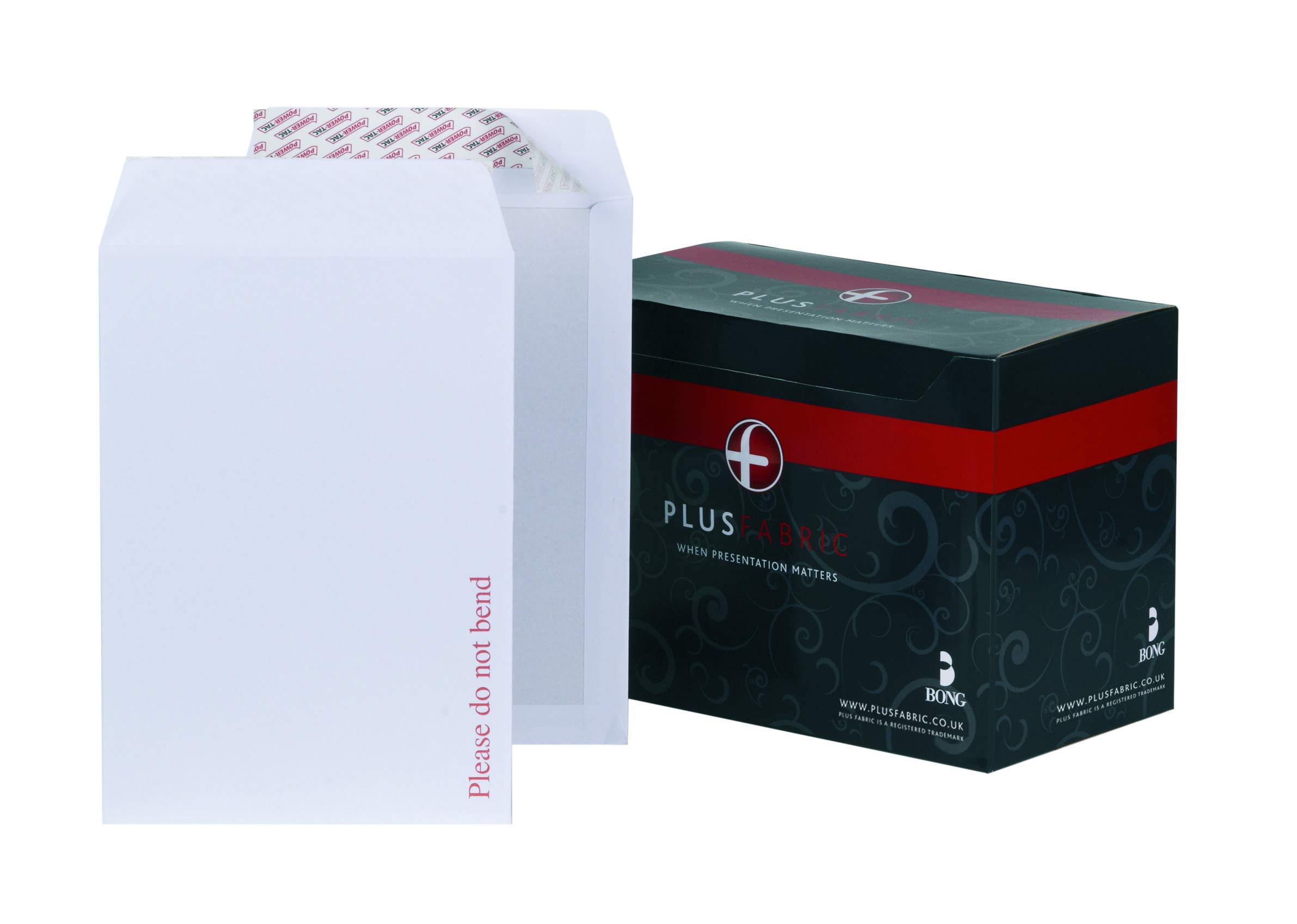 Plus Fabric Envelopes PEFC Premium Brd-backed Please Do Not Bend Peel