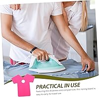 Vista 5 de Tabla de planchar de manga de plástico, herramienta de planchado compacta para presionar sin esfuerzo de cuello y mangas para uso doméstico