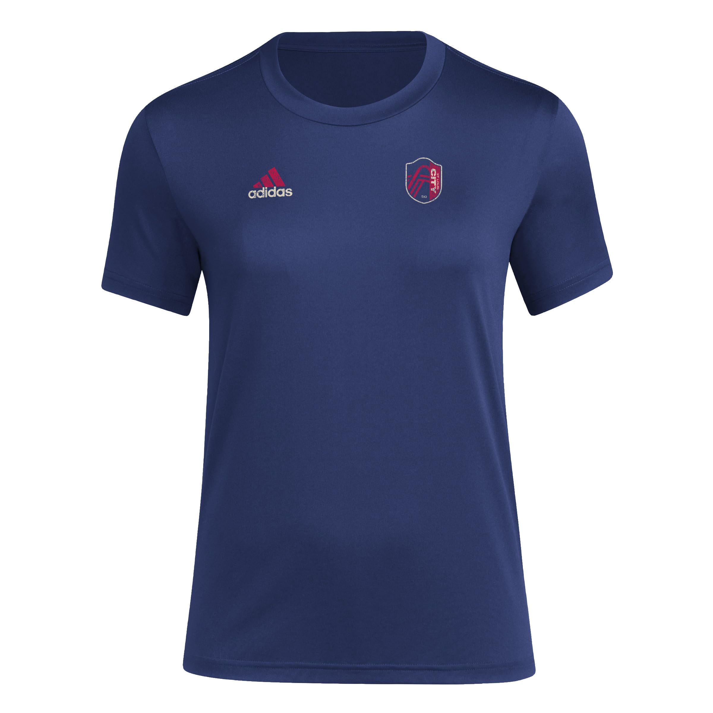 adidas St. Louis City Sc Long Sleeve Pre-Game T-Shirt T-Shirt Donna