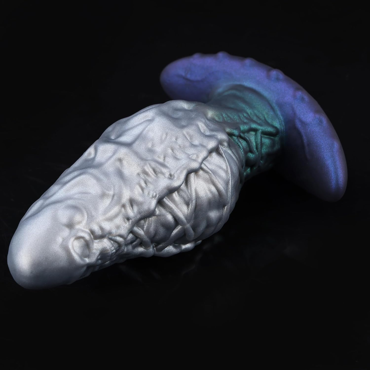 Wildolo Silicone Anal Plug, 9' x 3.5' Large Butt Plug Dildo with Curved Base & Slender Waist, Adult Sex Toys for Advanced Women Men XXL