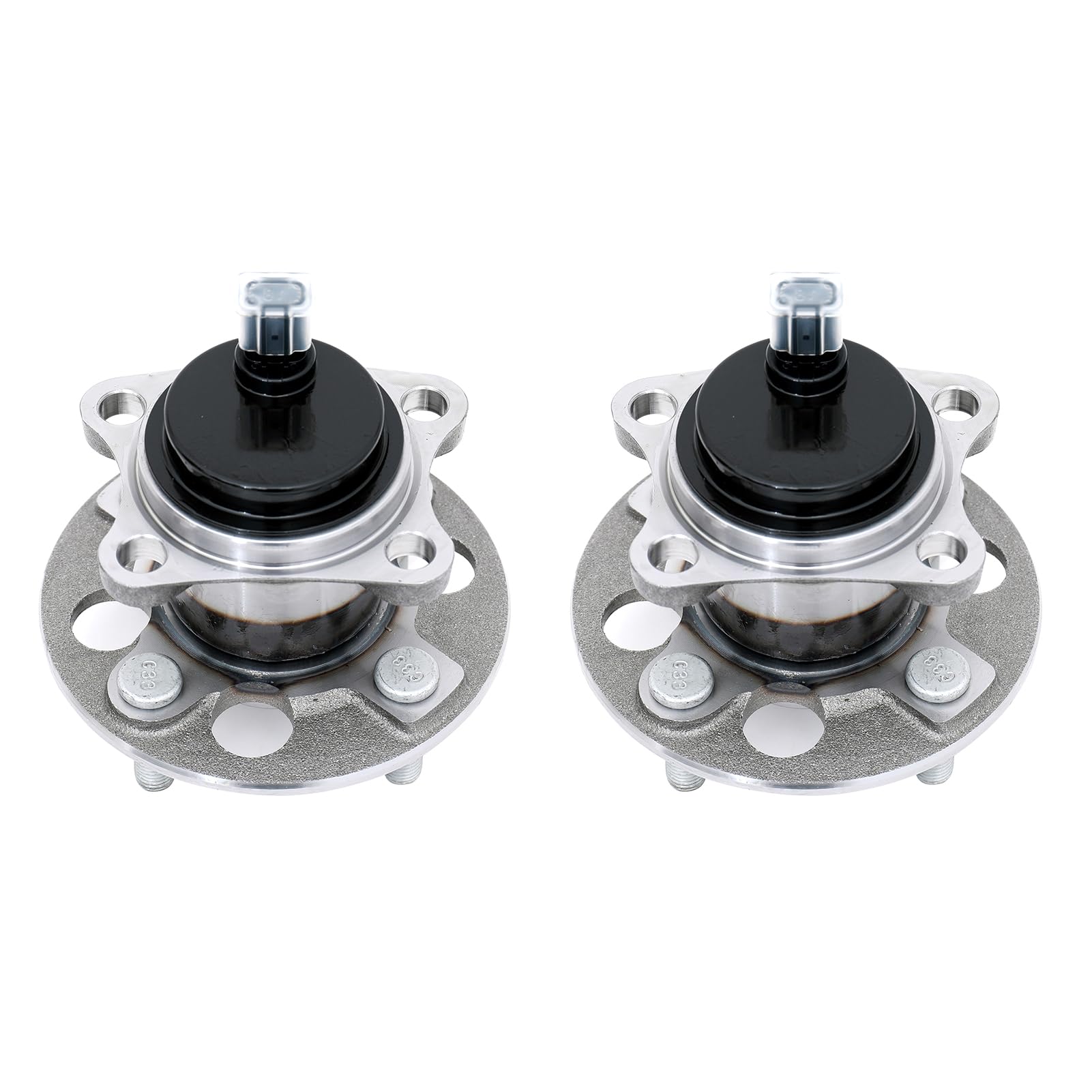 Rear Wheel Hub Bearing Assembly A-Premium Wheel Hub And Bearing Assembly Compatible With Scion IQ 2013 Toyota Prius C 2012 2019 Yaris 2006 2014 Rear Left Or Right Wheel Bearing Assembly