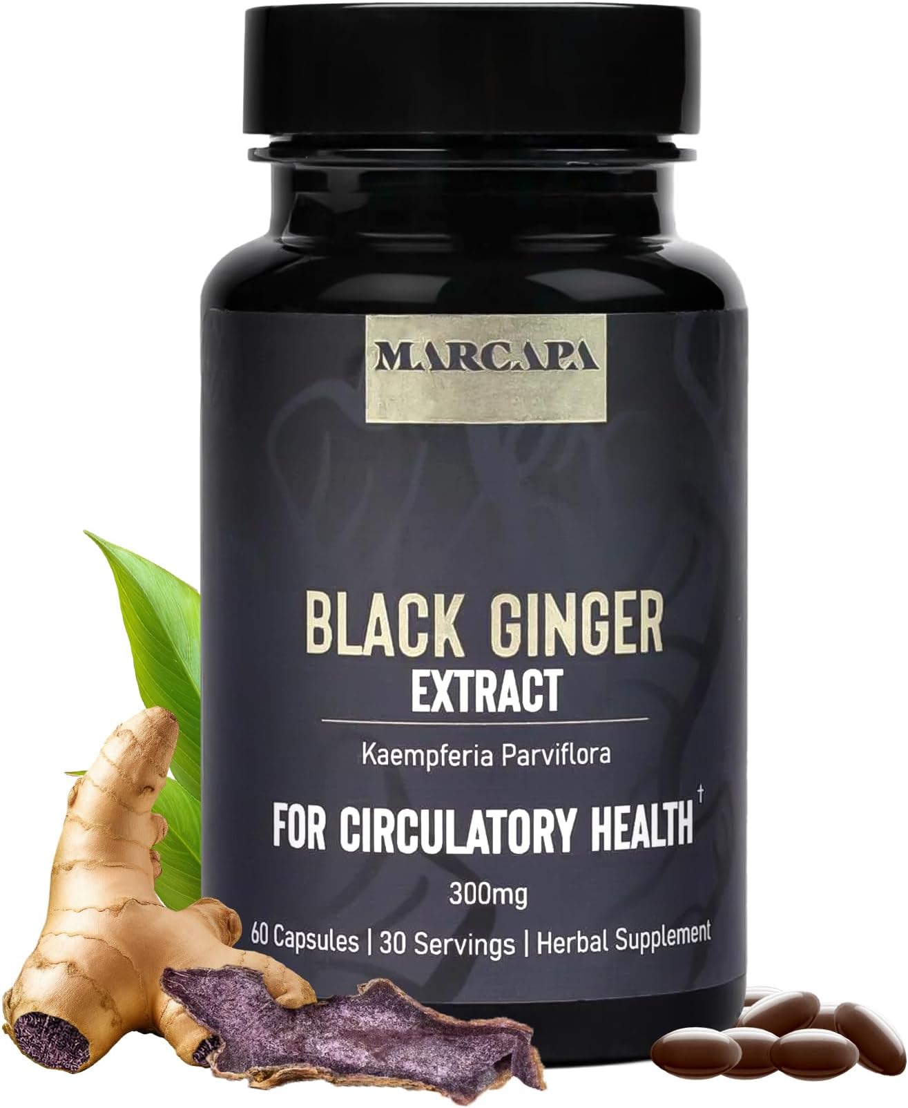 Swanson Black Ginger Extract Promotes Healthy Blood