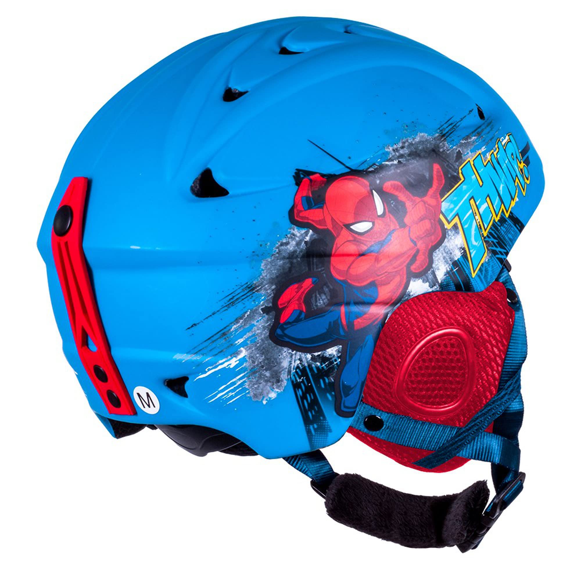 Spiderman Safety Helmet, Multi-coloured, 48cm-52cm
