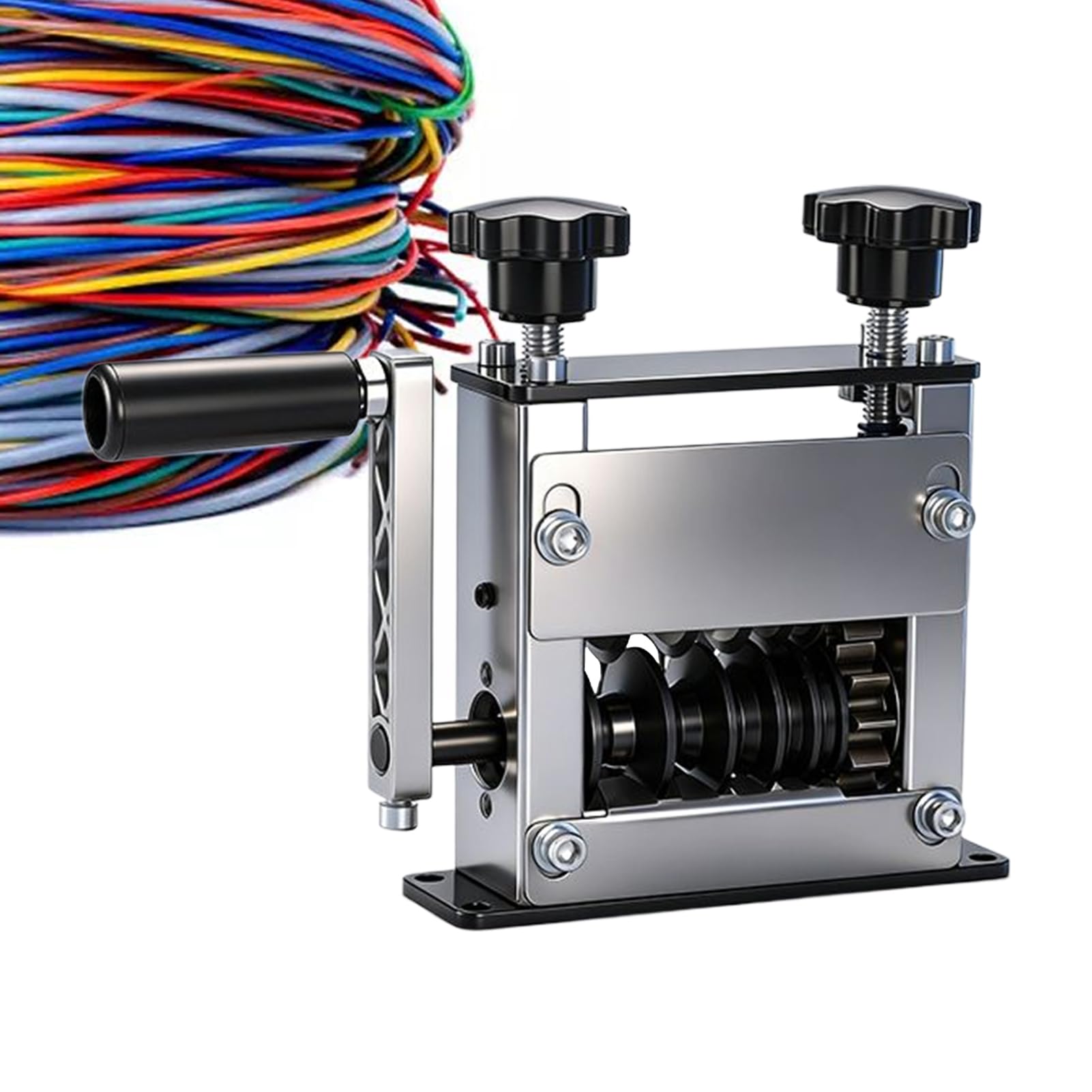 Máquina Pelacables Para Chatarra Pelacables Automático Ajustable De 6 | Máquina De Pelar Alambre De Cobre Para Profesionales, Principiantes, Trabajadores