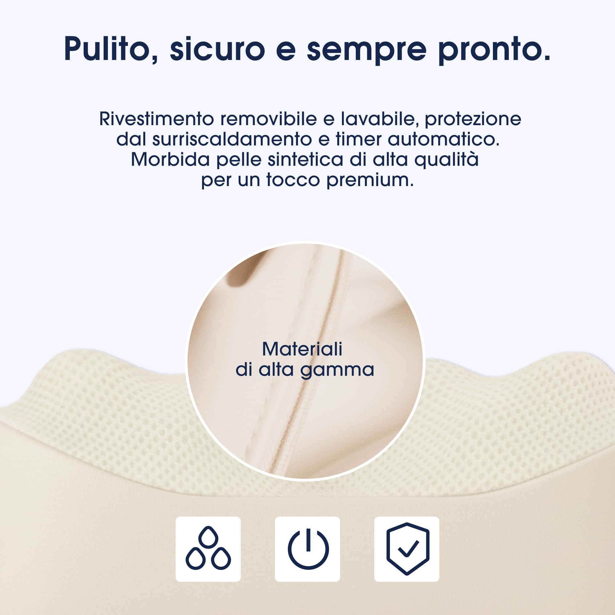 ZENT Massaggiatore Cervicale senza fili con Calore, Massaggiatore schiena e collo, Massaggio collo TuiNa Shiatsu 6D, Fino a 90 Minuti di Autonomia, Massima Libertà di Movimento