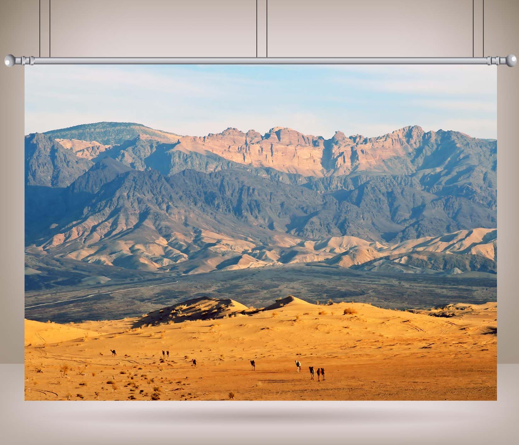 4.5x3m Fondo de Paisaje desértico de montaña, Salvaje Oeste, Naturaleza al Aire Libre, Fondo, Aventura, Tour, Estudio fotográfico, Retrato, Accesorios para sesión de Fotos