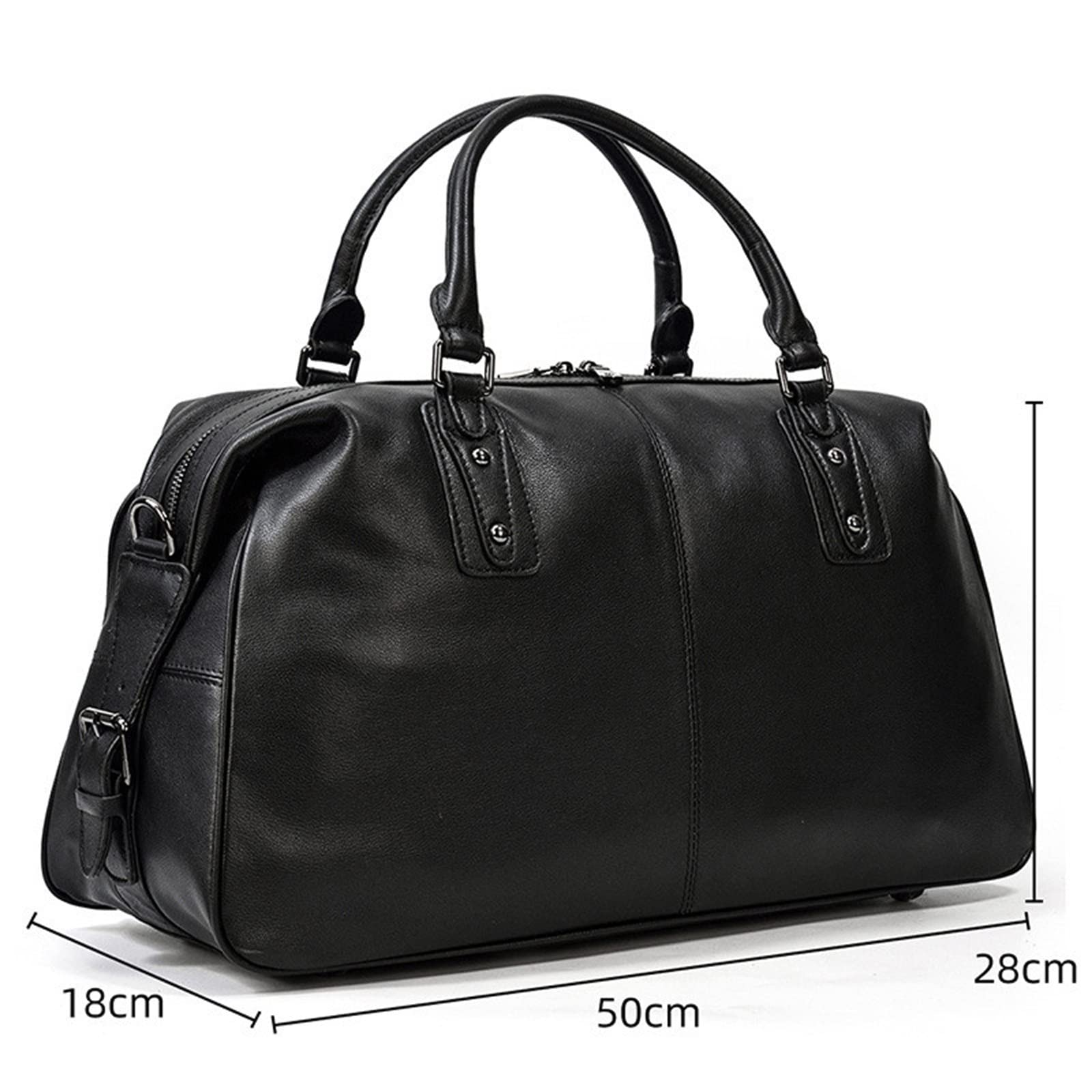 Bolso de Equipaje de Mano para Hombre Bolsa de Viaje Tipo Mensajero for Viajes Negocios y Fitness para Mujeres Hombres